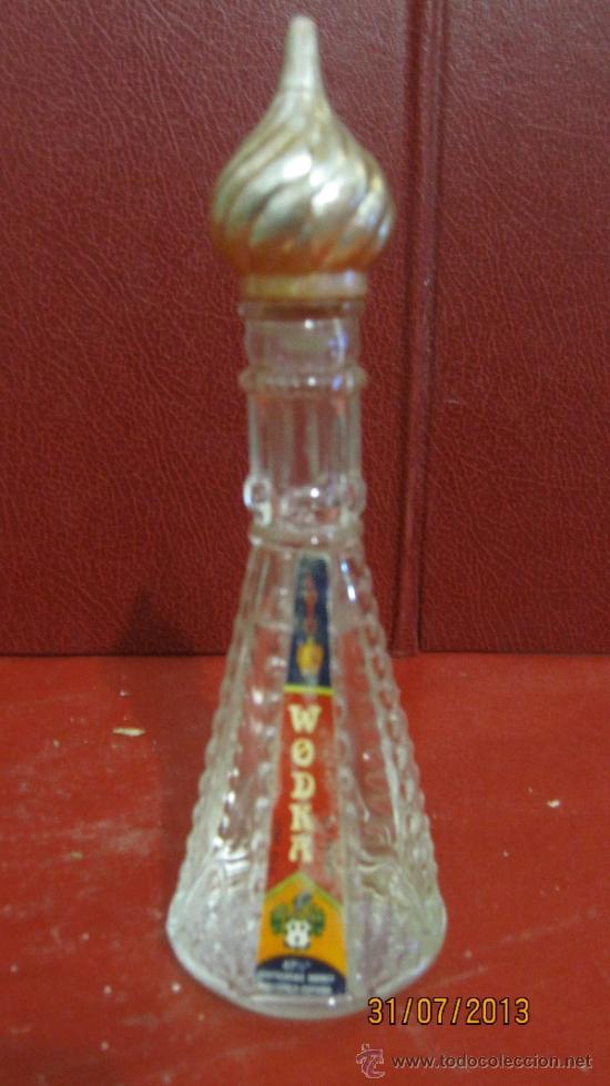 Coleccionismo de vinos y licores: BOTELLIN DE LUJO WODKA. DESTILERIAS MOREY. MALLORCA - ESPA&Ntilde;A.