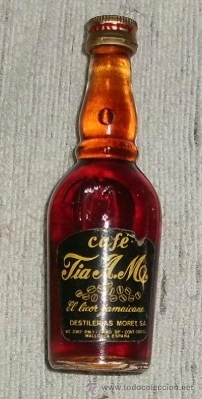 Coleccionismo de vinos y licores: BOTELLIN CAFE TIA A. ME. LICOR JAMAICANO. DESTILERIAS MOREY. MALLORCA    RF-2580