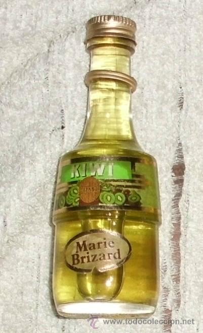 Coleccionismo de vinos y licores: BOTELLIN LICOR DE KIWI. MARIE BRIZARD. BORDEAUX. FRANCE    RF-2787