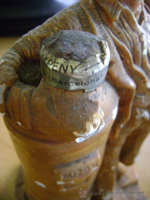 Coleccionismo de vinos y licores: Figura de borracho con brandy - Foto 4