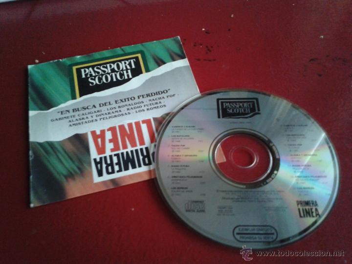 Coleccionismo de vinos y licores: CD promocional m&uacute;sica whisky escoc&eacute;s Passport Scotch 14 temas m&uacute;sica espa&ntilde;ola Alaska Ronaldos Naha