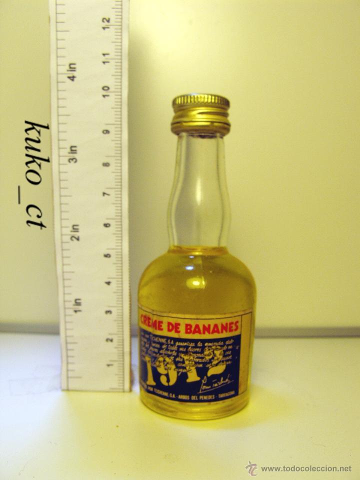 Sammlung von Weinen und Lik&ouml;ren: BOTELLITA BOTELLIN CREME DE BANANES 1912 DESTILERIAS TEICHENNE