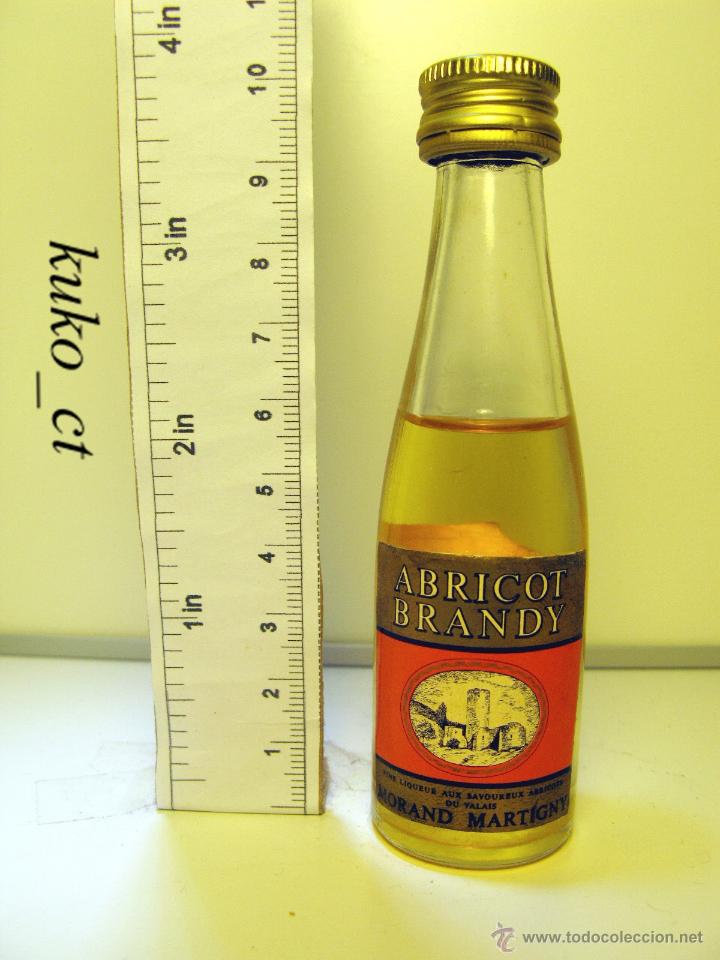 Coleccionismo de vinos y licores: BOTELLITA BOTELLIN BRANDY ABRICOT MORAND MARTIGNY DU VALAIS