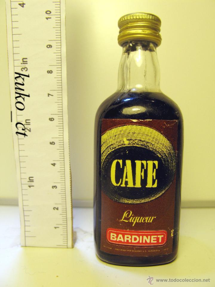 Sammlung von Weinen und Lik&ouml;ren: BOTELLITA BOTELLIN CAFE LIQUEUR BARDINET BARCELONA