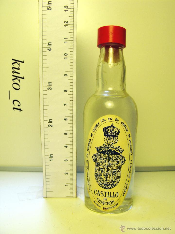 Collectionnisme de vins et liqueurs: BOTELLITA BOTELLIN ANIS CASTILLO DE CHINCHON