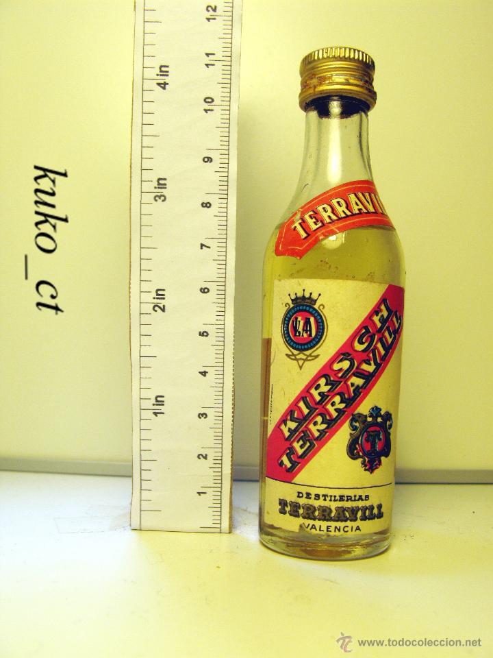 Collectionnisme de vins et liqueurs: BOTELLITA BOTELLIN KIRSCH TERRAVILL VALENCIA