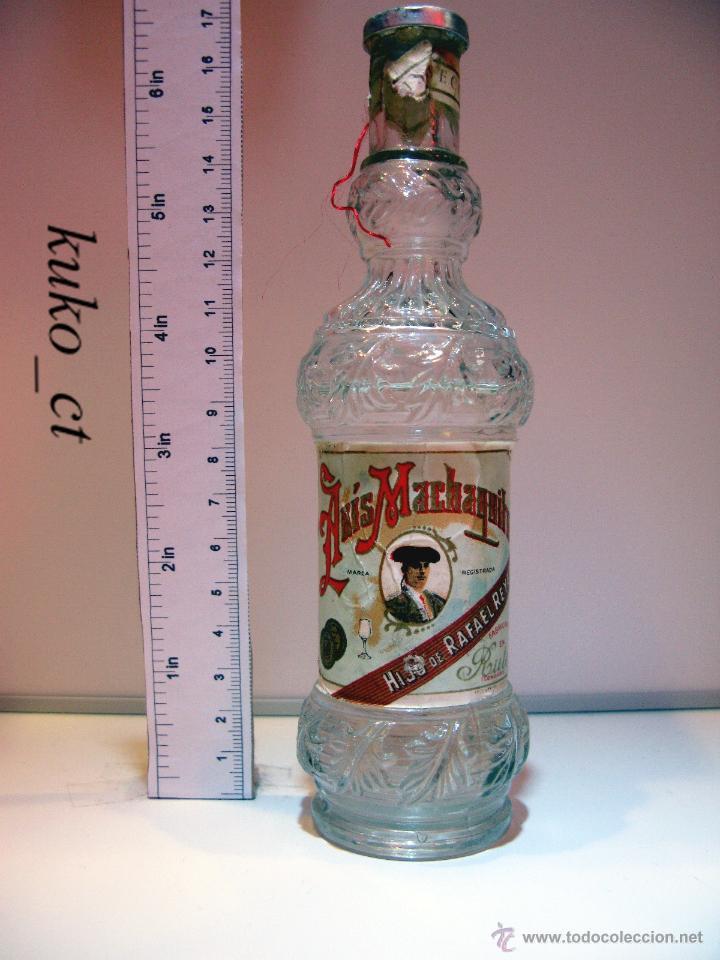 Sammlung von Weinen und Lik&ouml;ren: BOTELLITA BOTELLIN ANIS MACHAQUITO HIJO DE RAFAEL REYES