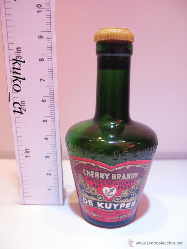 Coleccionismo de vinos y licores: BOTELLITA BOTELLIN CHERRY BRANDY DEKUYPER ROTTERDAM HOLLAND