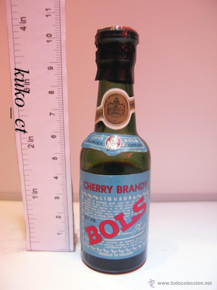 Coleccionismo de vinos y licores: BOTELLITA BOTELLIN CHERRY BRANDY LIQUEUR BOLS AMSTERDAM HOLLAND