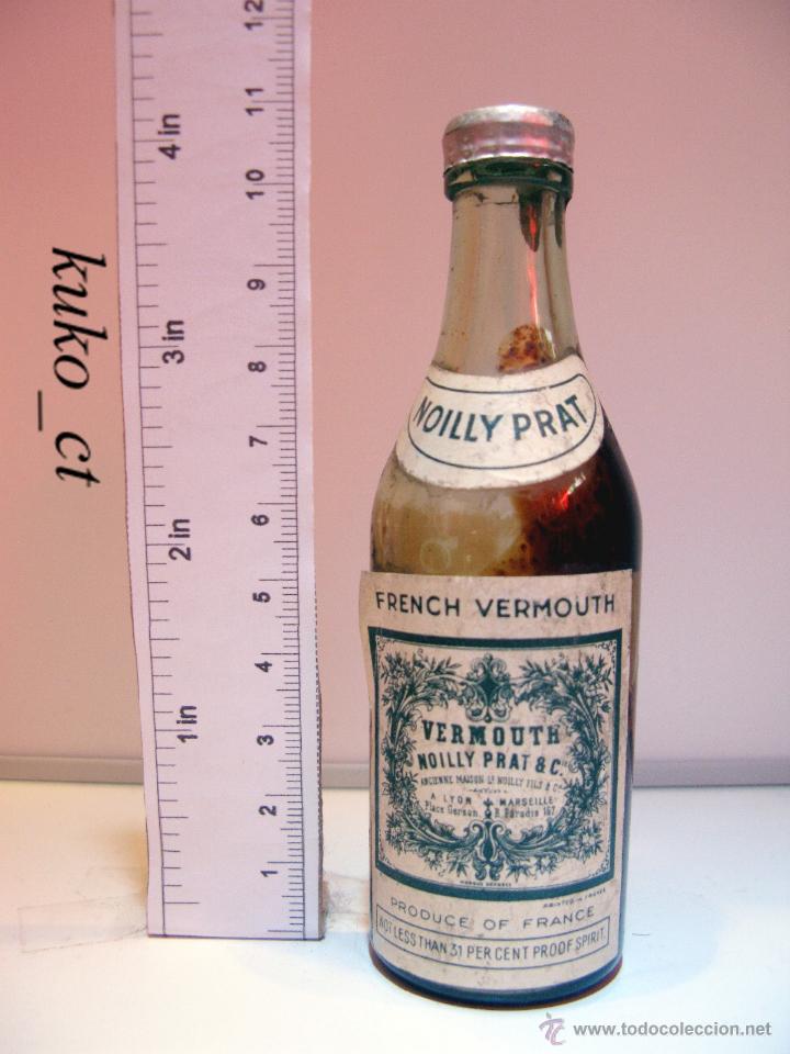 Sammlung von Weinen und Lik&ouml;ren: BOTELLITA BOTELLIN FRENCH VERMOUTH NOILLY PRAT MARSEILLE FRANCE