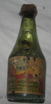 Coleccionismo de vinos y licores: BOTELL&Iacute;N DE LICOR SANTA TERESA, DE CEBREROS, &Aacute;VILA
