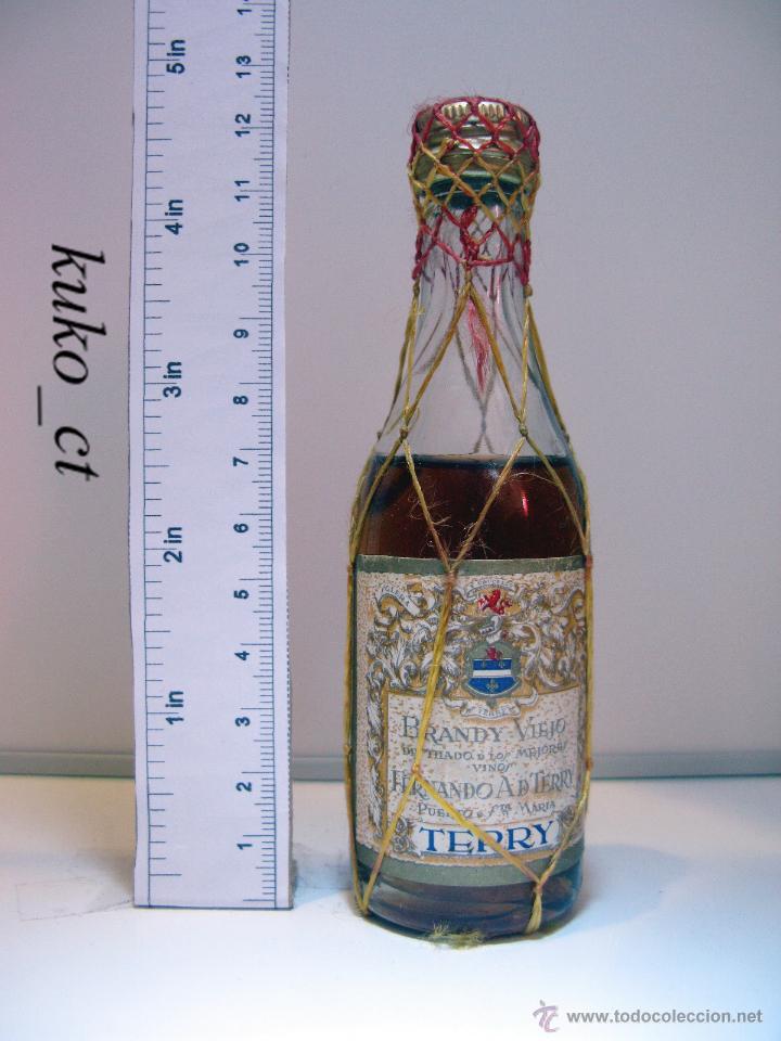 Coleccionismo de vinos y licores: BOTELLITA BOTELLIN TERRY BRANDY VIEJO  FERNANDO A. DE TERRY PUERTO SANTA MARIA