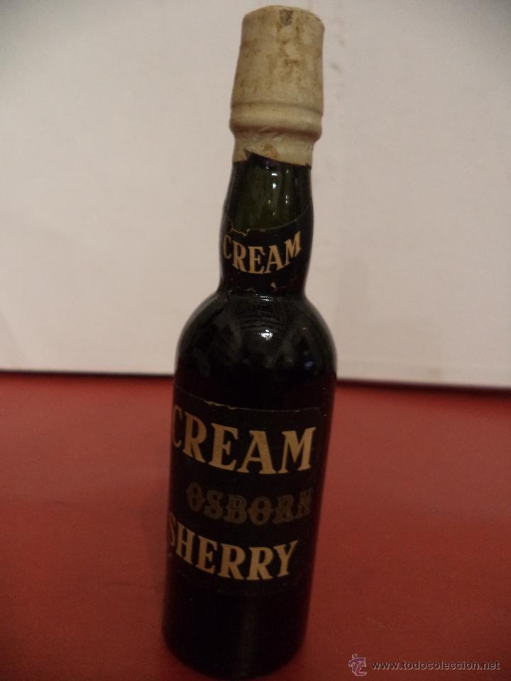 Colecionismo de vinhos e licores: BOTELLIN DE CREAM SHERRY. OSBORNE. PUERTO SANTA MAR&Iacute;A.