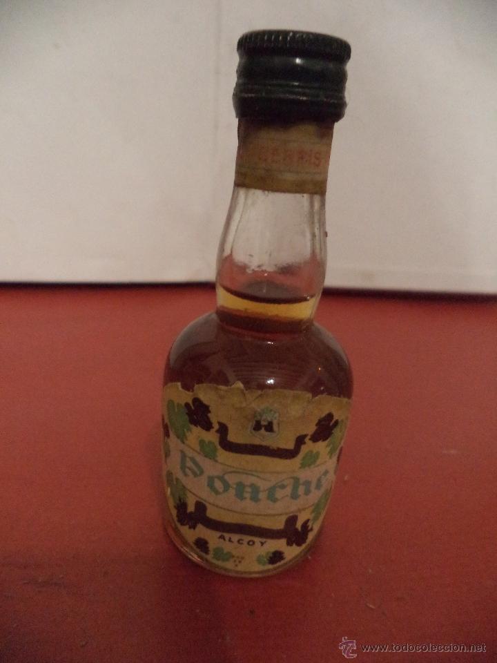 Coleccionismo de vinos y licores: BOTELLIN PONCHE. JOS&Eacute; SNACHO. DESTILER&Iacute;A SERPIS. ALCOY - VALENCIA