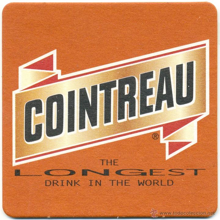 Coleccionismo de vinos y licores: POSA VASOS - COINTREAU - Foto 1