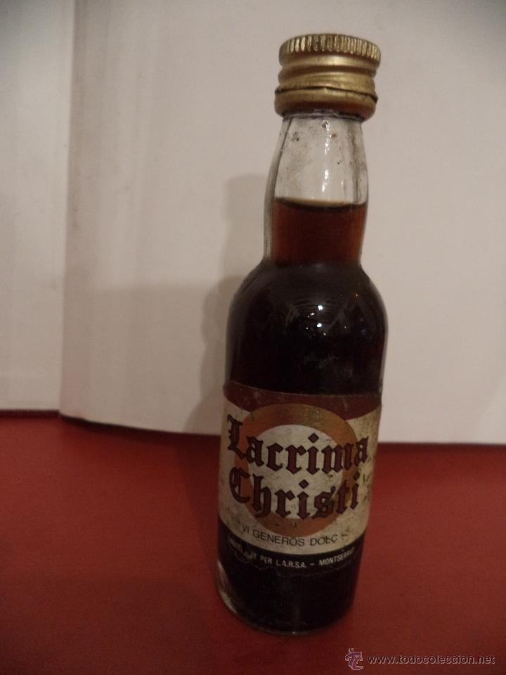 Colecionismo de vinhos e licores: BOTELLIN LACCRIMA CHRISTI. VI GENEROS DOLC. L. A. R. S. A. - MONTSERRAT.