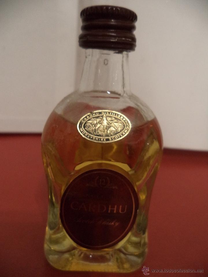 Collectionnisme de vins et liqueurs: BOTELLIN DE WHISKY CARDHU. AGED 12 YEARS. THE CARDHU DISTILLERY. SCOTLAND.