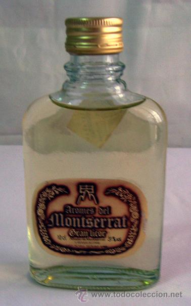 Coleccionismo de vinos y licores: BOTELLIN . AROMAS DE MONSERRAT . GRAN LICOR . 10 CL.