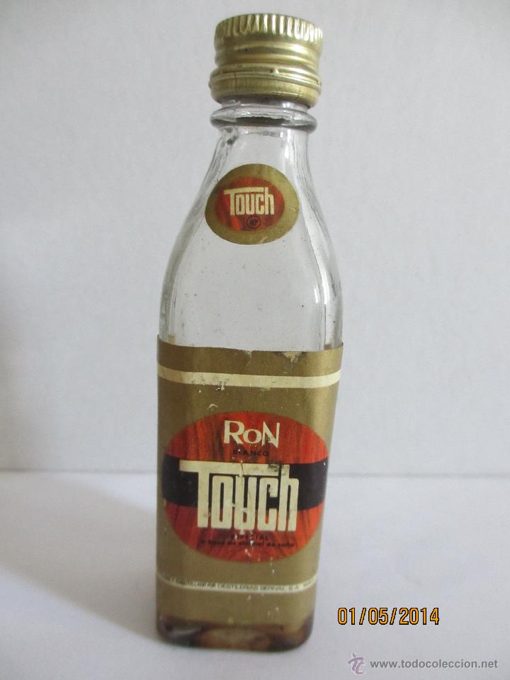 Collectionnisme de vins et liqueurs: BOTELLIN DE RON TOUCH. DESTILER&Iacute;AS BERNAL, S. A. MURCIA - ESPA&Ntilde;A.