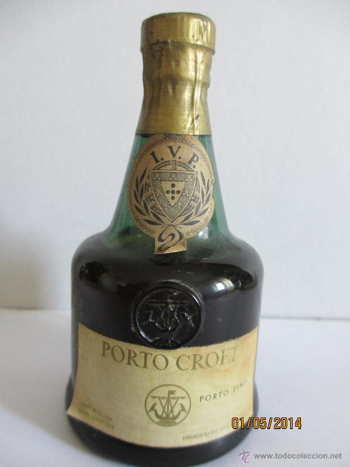 Collectionnisme de vins et liqueurs: BOTELLIN DE VINO DE OPORTO , PORTO CROFT. DESTILR&Iacute;AS CROFT & Ci&ordf;, LDA. OPORTO - PORTUGAL.