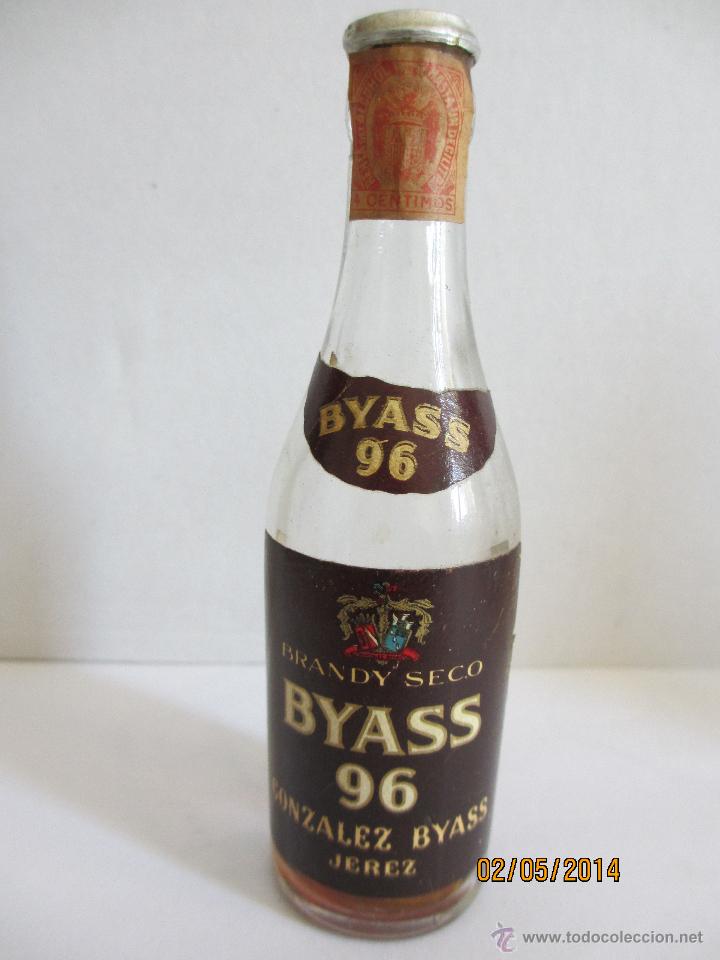 Collectionnisme de vins et liqueurs: BOTELLIN DE BRANDY SECO BYASS 96. GONZALEZ BYASS. JEREZ - ESPA&Ntilde;A.