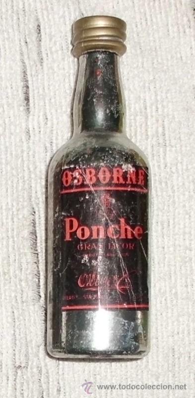 Coleccionismo de vinos y licores: BOTELLIN PONCHE GRAN LICOR. BODEGAS OSBORNE. PUERTO DE SANTA MARIA   RF-3125