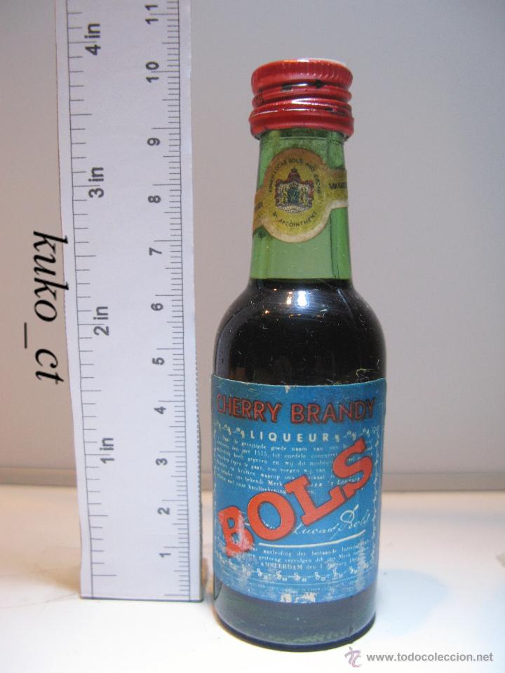 Coleccionismo de vinos y licores: BOTELLITA BOTELLIN CHERRY BRANDY BOLS ERVEN LUCAS BOLS TARRAGONA