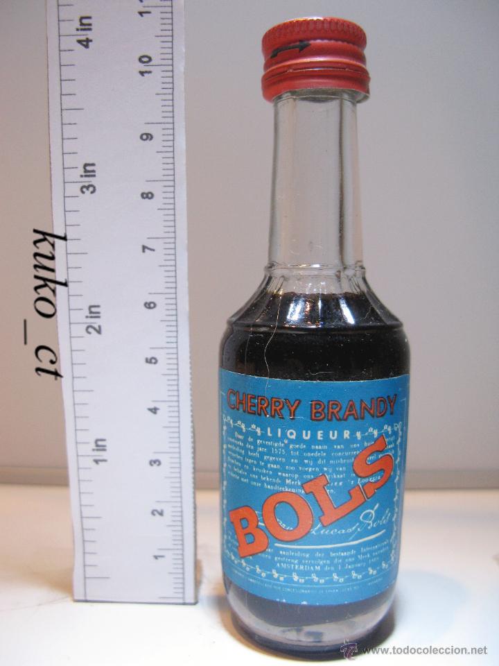 Coleccionismo de vinos y licores: BOTELLITA BOTELLIN CHERRY BRANDY BOLS ERVEN LUCAS BOLS TARRAGONA