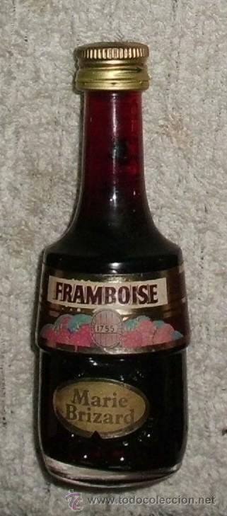 Coleccionismo de vinos y licores: BOTELLIN LICOR FRAMBOISE MARIE BRIZARD   RF-3313