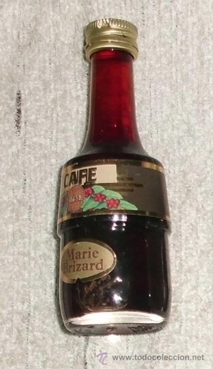 Coleccionismo de vinos y licores: BOTELLIN LICOR CREMA DE CAFE MARIE  BRIZARD   RF-3496