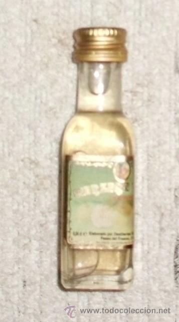 Coleccionismo de vinos y licores: BOTELLIN LICOR MANZANA VERDE. DESTILERIAS DUENDE S. L. RUTE    RF-3090521