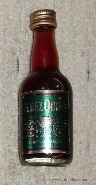 Coleccionismo de vinos y licores: BOTELLIN JEREZ QUINA. BODEGAS TAMAYO. JEREZ DE LA FRONTERA   RF-3576