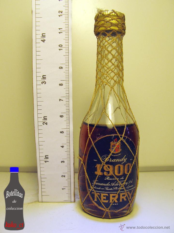 Coleccionismo de vinos y licores: BOTELLITA BOTELLIN BRANDY 1900 RESERVA FERNANDO A. DE TERRY PUERTO SANTA MARIA