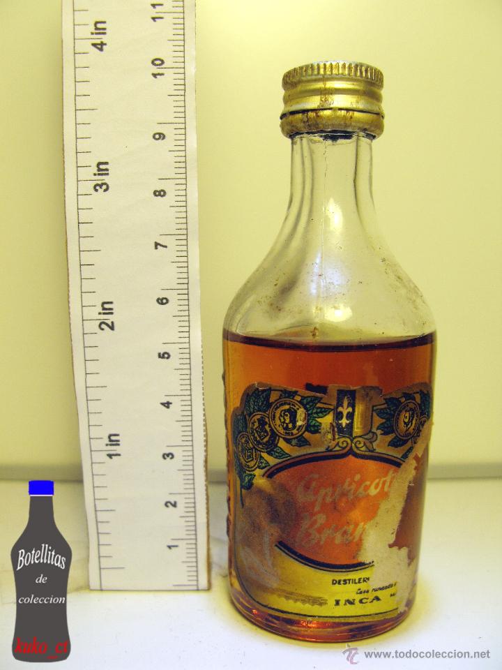 Coleccionismo de vinos y licores: BOTELLITA BOTELLIN APRICOT BRANDY DESTILERIAS BESTARD INCA MALLORCA