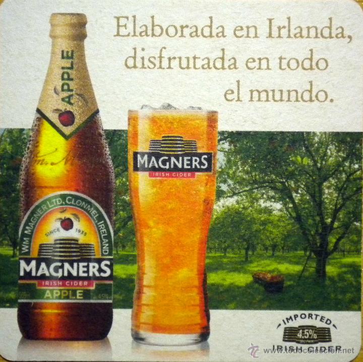 Coleccionismo de vinos y licores: POSAVASOS COASTER CUP HOLDER SIDRA MAGNERS