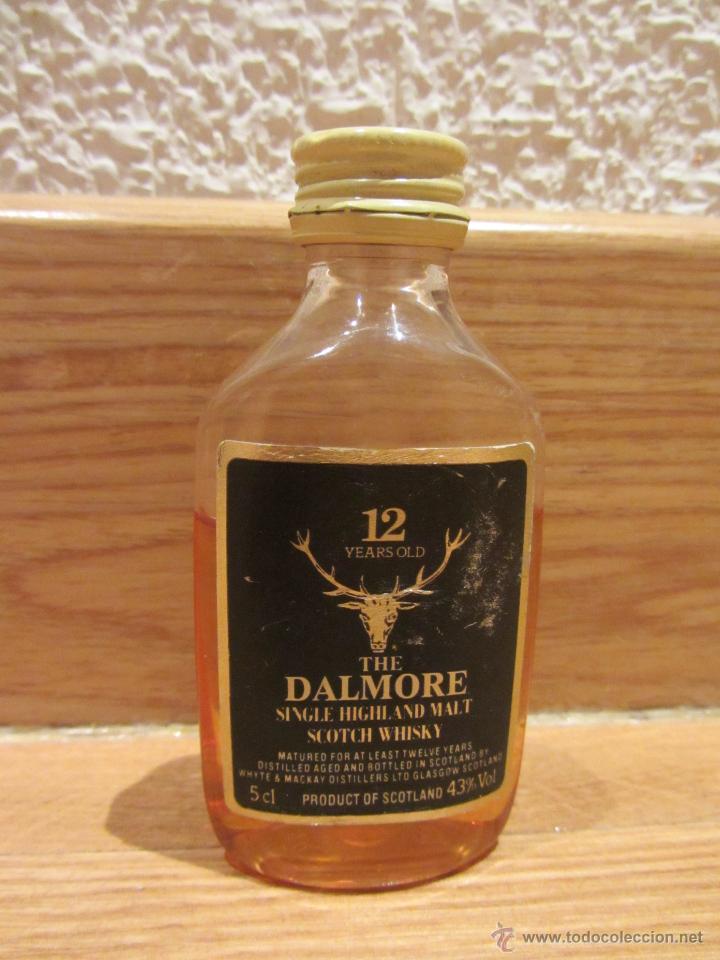 Colecionismo de vinhos e licores: Botellita de plastico Whisky Escoc&eacute;s de Malta The Dalmore. Botellin. Miniatura