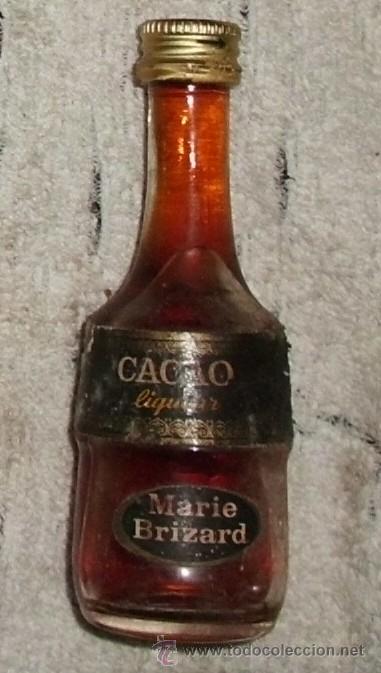 Coleccionismo de vinos y licores: BOTELLIN LICOR DE CACAO MARIE BRIZARD    RF-3950