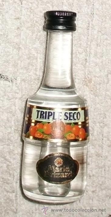 Coleccionismo de vinos y licores: BOTELLIN LICOR TRIPLE SECO. MARIE BRIZARD    RF-4013