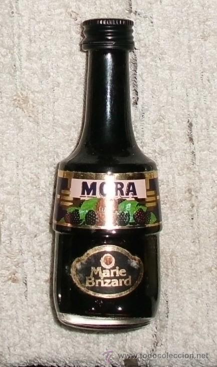 Coleccionismo de vinos y licores: BOTELLIN LICOR DE MORA MARIE BRIZARD    RF-4022