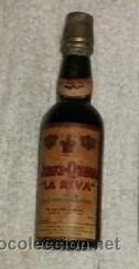 Coleccionismo de vinos y licores: BOTELLIN JEREZ - QUINA LA RIVA. JEREZ   RF-4169