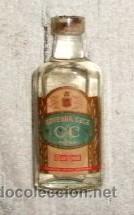 Coleccionismo de vinos y licores: BOTELLIN GINEBRA SECA CC. BODEGAS CRUZ CONDE. CORDOBA   RF-4181