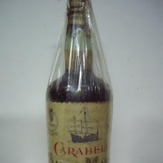 Coleccionismo de vinos y licores: BRANDY CARABELA SANTA MARIA (BOTELLA PRECINTO 80 CTS.). Lote 50509193