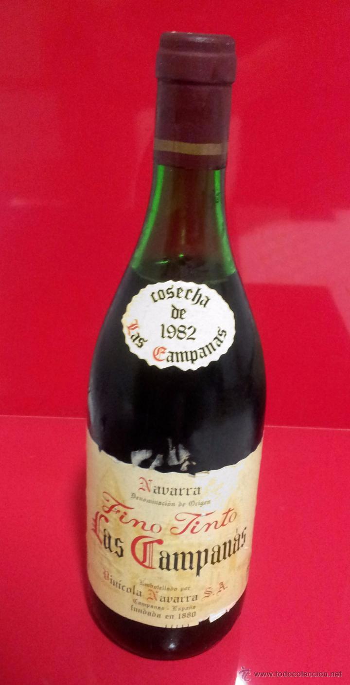 Coleccionismo de vinos y licores: LAS CAMPANAS - Vin&iacute;cola Navarra, S.A (A&Ntilde;O 1982)