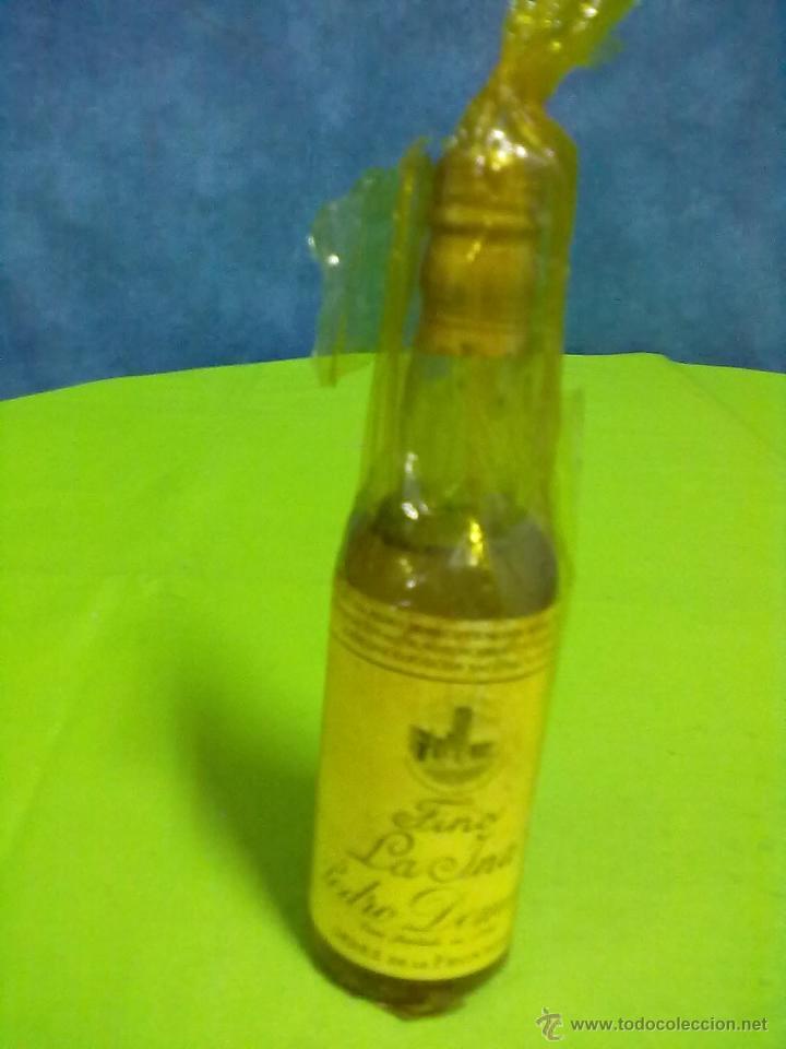 Coleccionismo de vinos y licores: BOTELLIN FINO LA INA