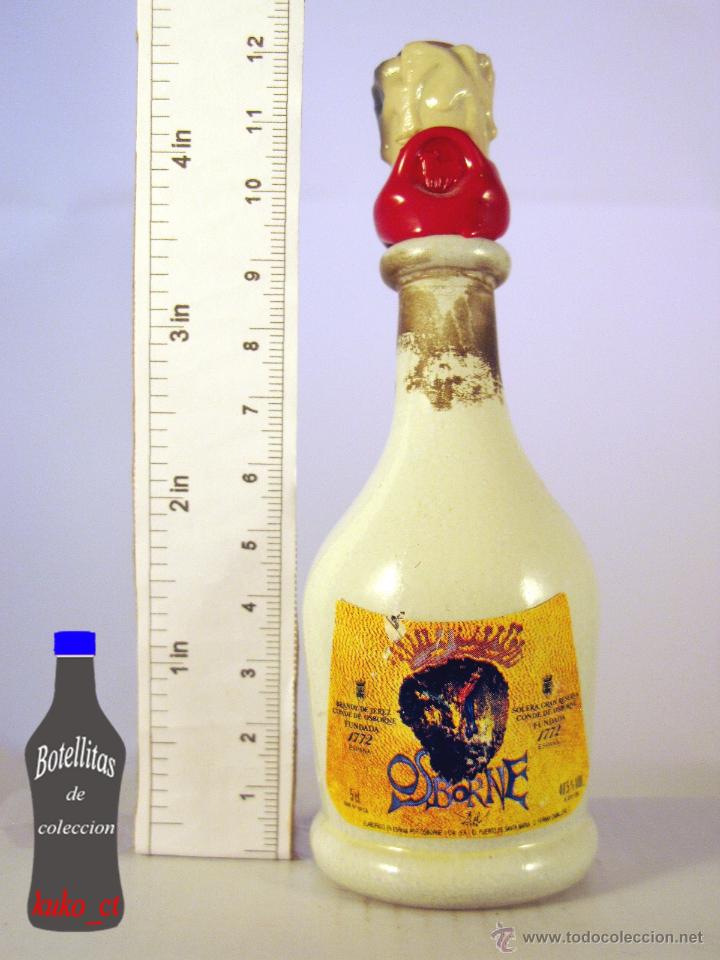Coleccionismo de vinos y licores: BOTELLITA BOTELLIN BRANDY DE JEREZ CONDE DE OSBORNE SOLERA GRAN RESERVA DALI