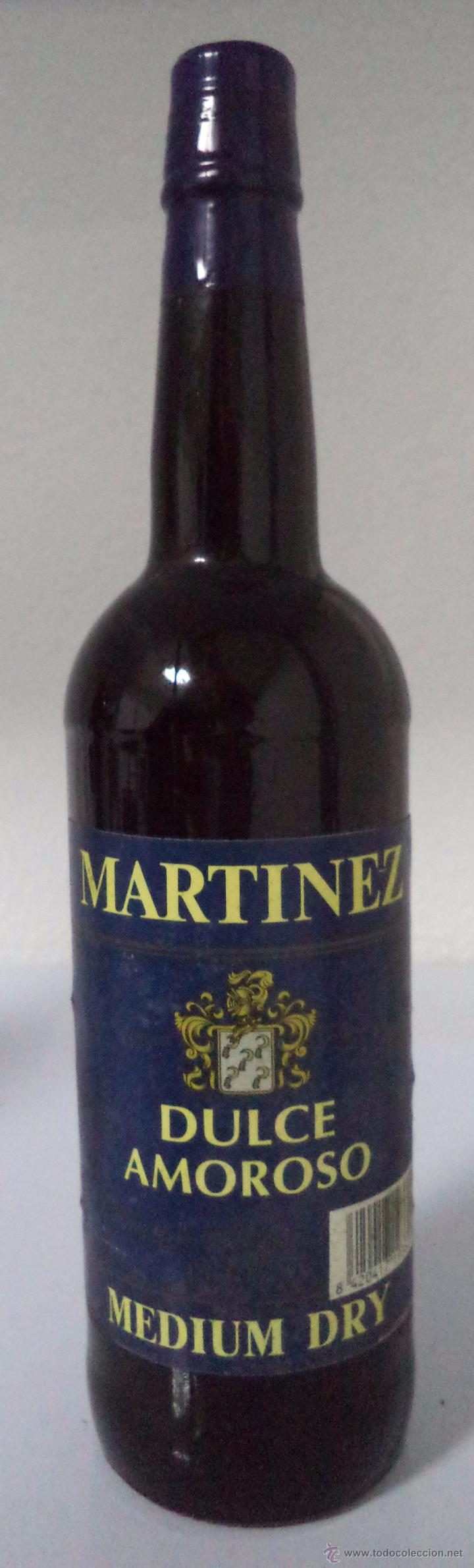 Collectionnisme de vins et liqueurs: BOTELLA DE VINO DULCE AMOROSO. BODEGAS FRANCISCO MARTINEZ. LEBRIJA.