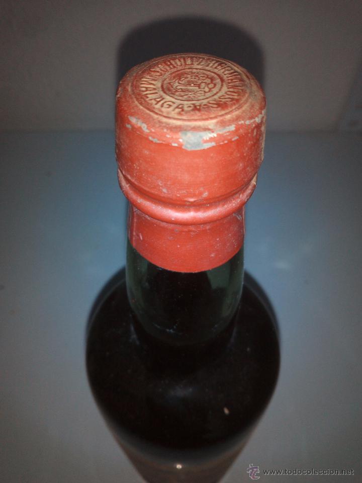 Coleccionismo de vinos y licores: BOTELLA DE SCHOLTZ 512. M&Aacute;LAGA. - Foto 2