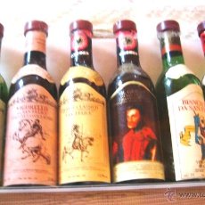 Coleccionismo de vinos y licores: BOTELLITAS MUY PEQUEÑAS- LICORES ALPA-6. Lote 52802452