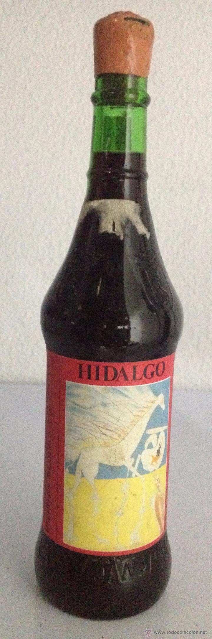 Coleccionismo de vinos y licores: BOTELLA DE VINO TINTO DE 1981. HIDALGO. HECHO EN M&Eacute;XICO.