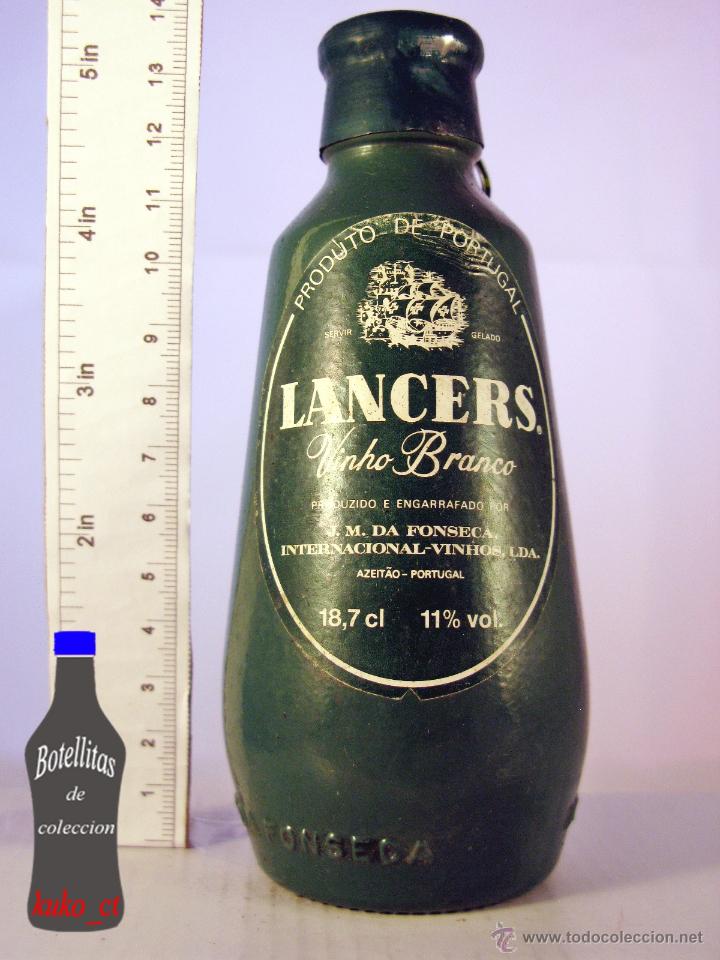 Sammlung von Weinen und Lik&ouml;ren: BOTELLITA BOTELLIN VINO LANCERS PORTUGAL